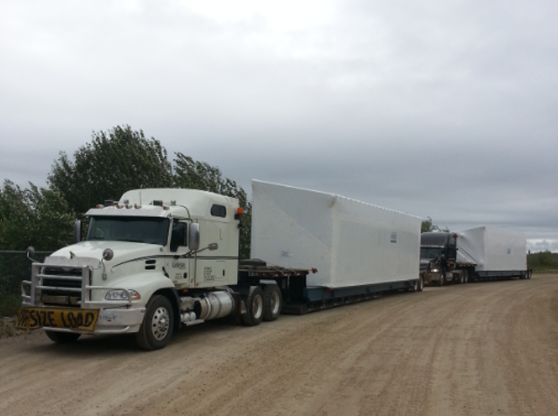 Customer Service often means meeting tight timelines- Ludeman Trucking